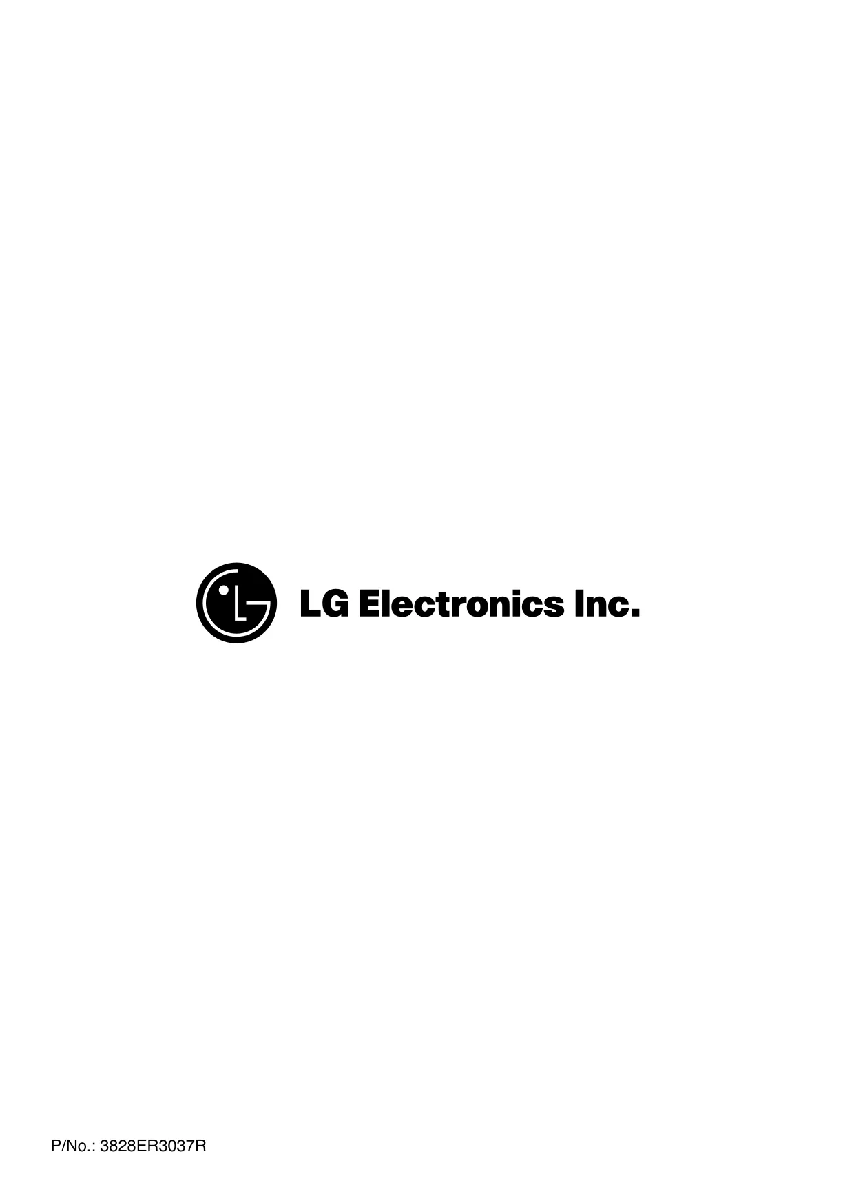 Первая страница инструкции LG WD-10192SV